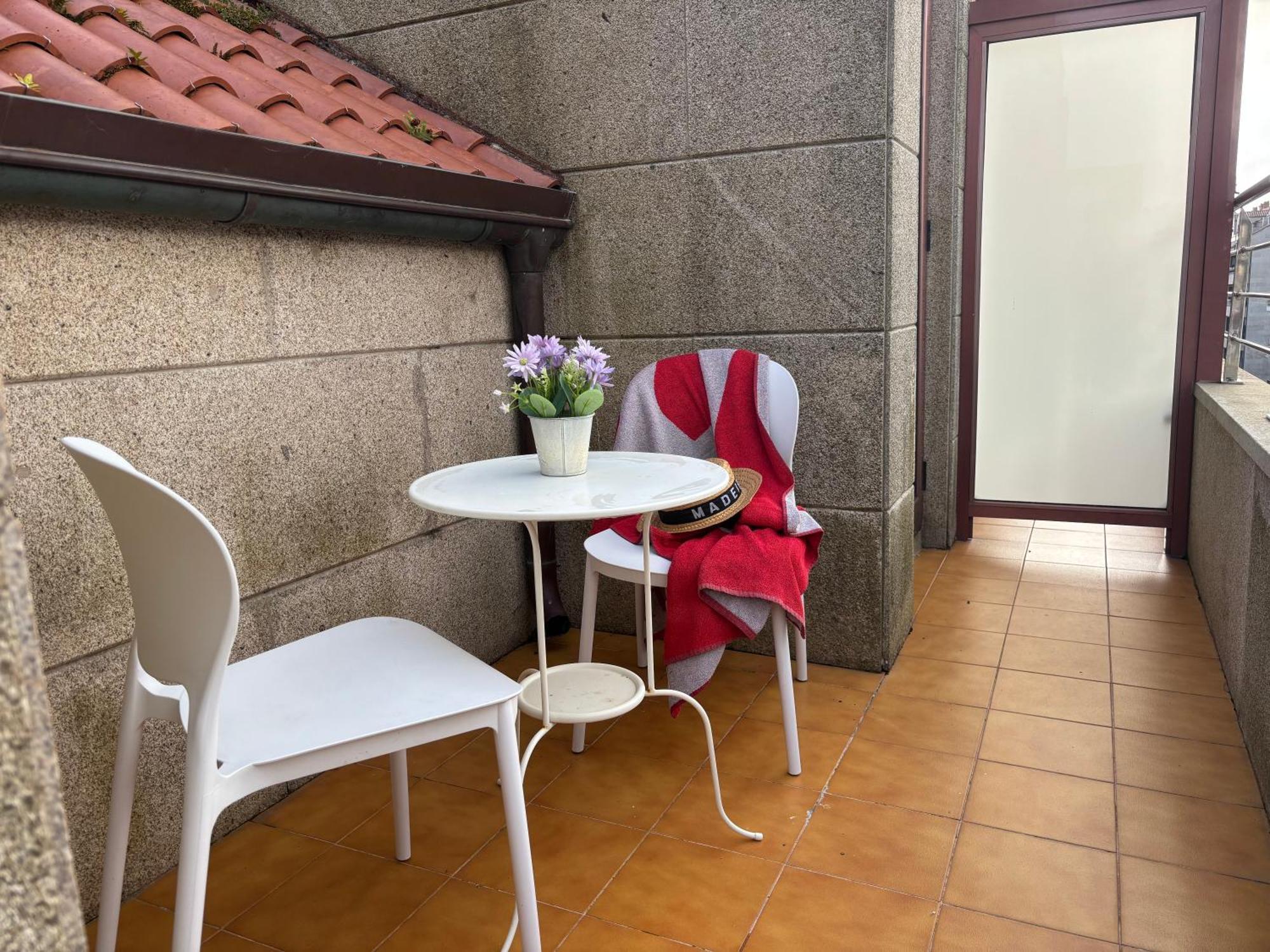 Desconectaengalicia Atico Terraza Playa Panadeira Lejlighed Sanxenxo Eksteriør billede